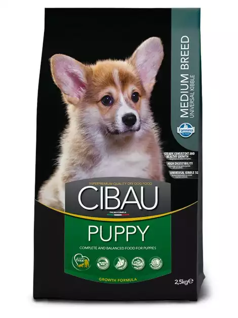 Hrana za pse CIBAU Puppy Medium 2,5kg