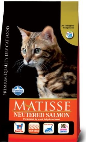 Hrana za mačke Matisse Neutered, losos 1,5kg
