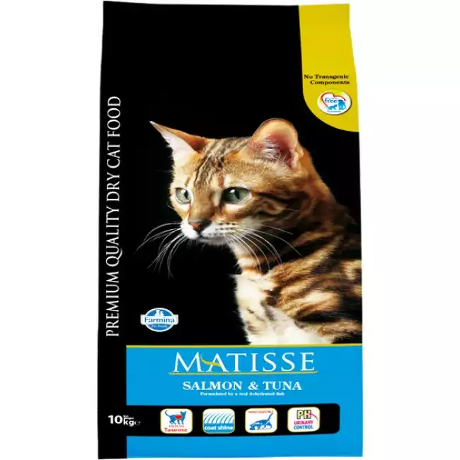 Hrana za mačke Matisse, losos in tuna 10kg