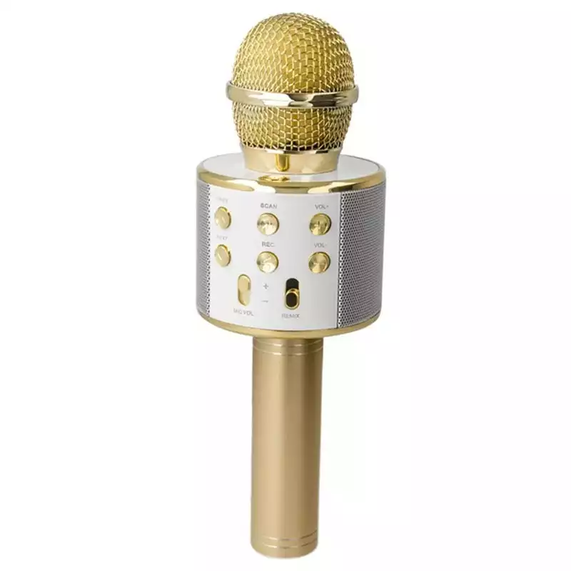 Mikrofon & zvočnik BMS-300, zlat